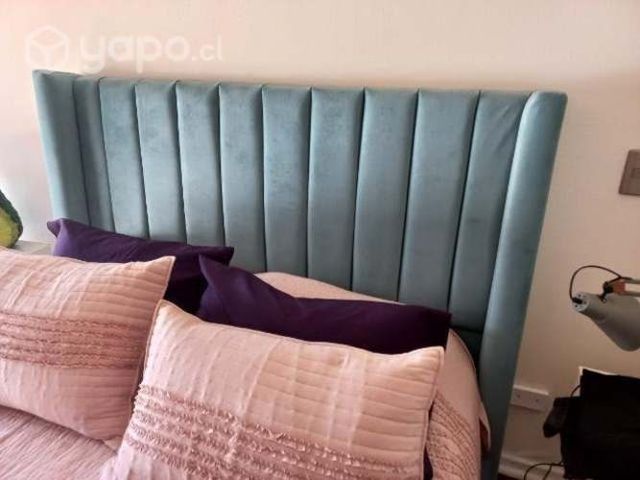 Respaldo acolchado 2 plazas