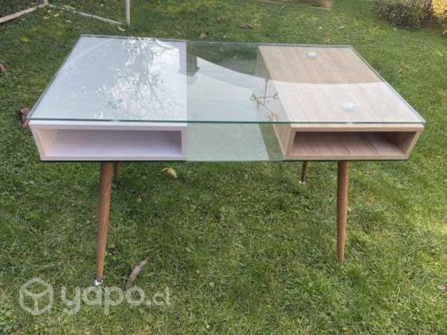 Escritorio de vidrio