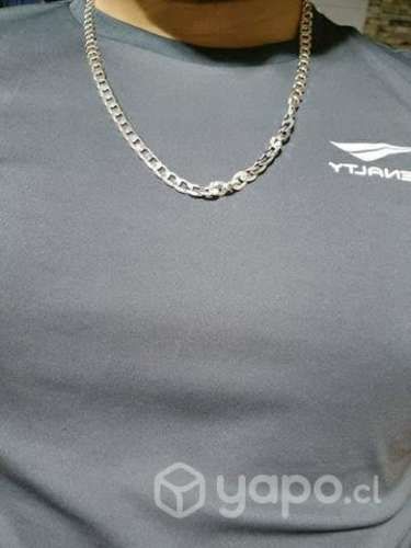 Cadena de plata 925 60cm 8mm