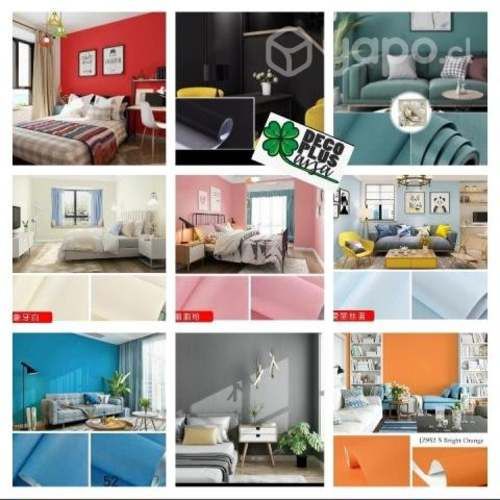 Papel mural adhesivo/mas de 70 diseños