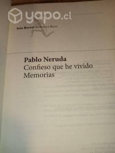 Libro pablo neruda original