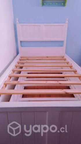 Cama nido 1 1/2 plaza