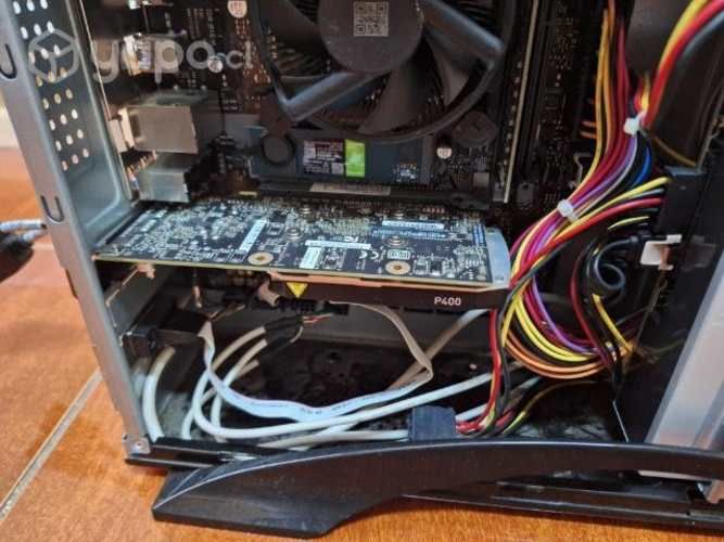 CPU intel I3-9100f, 8 en ram, nv 500gb