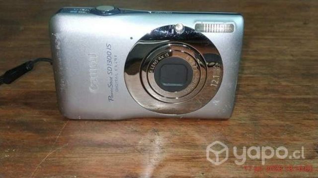 Cámara digital compacta canon powershot sd1300 is
