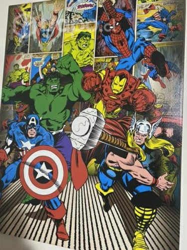 Cuadro Tela Marvel