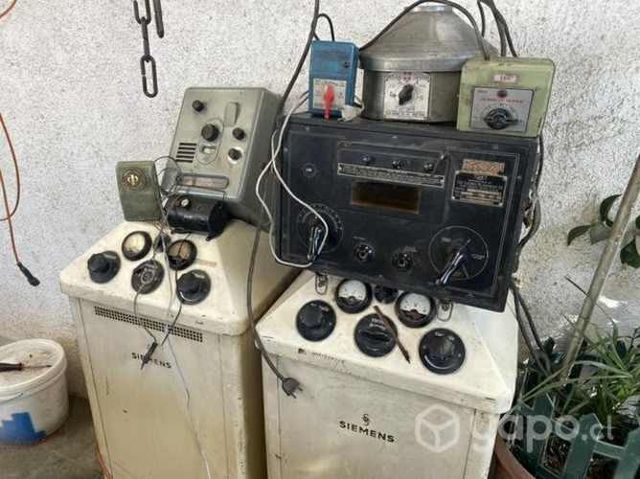 Equipos de medicina antiguos