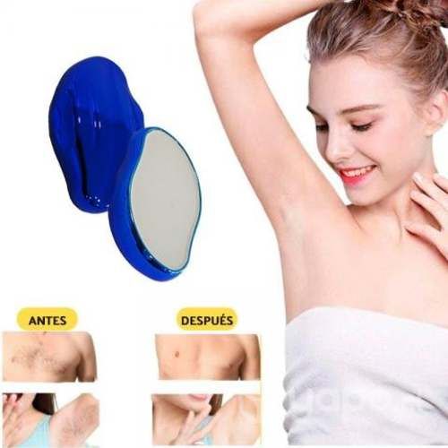Depiladora de cristal removedor de vello sin dolor