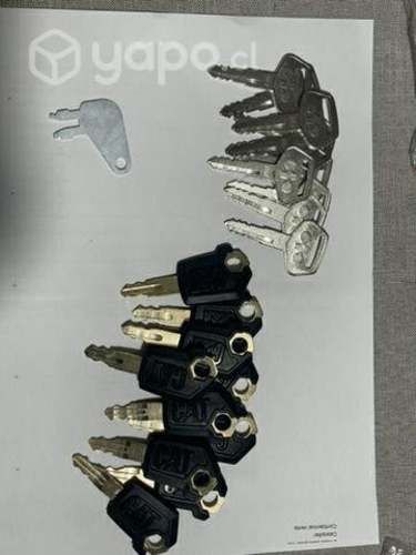 Llaves Caterpillar, komatsu, hyter y corta corrien