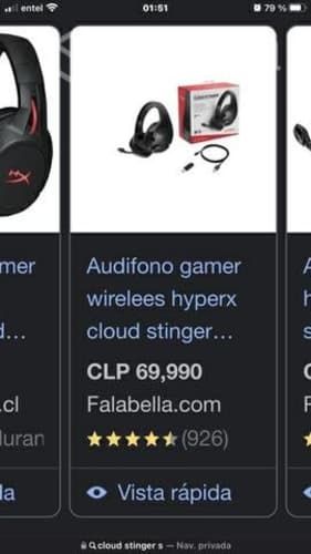 Audifonos Gamer HyperX