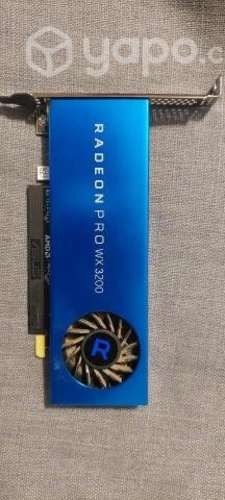 Tarjeta de video AMD Radeon Pro WX 3200 4GB GDDR5