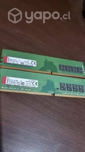 Memoria ram ddr4 4GB Y 8GB