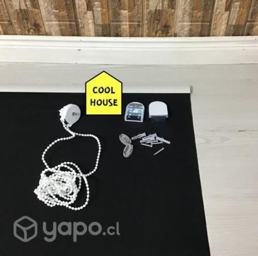 Cortina roller Sunscreen color Negro