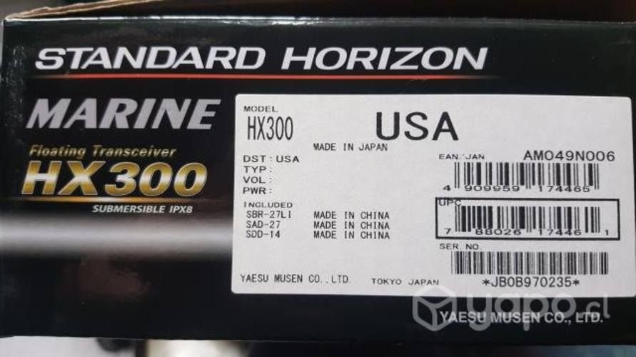 Radio banda marina casi sin uso