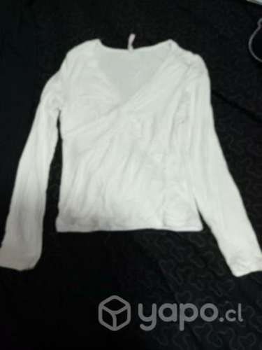 Blusa blanca talla S a M