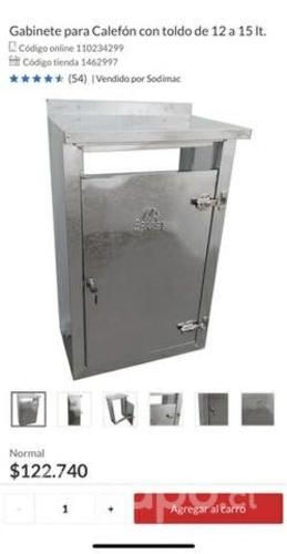 Gabinete para calefont