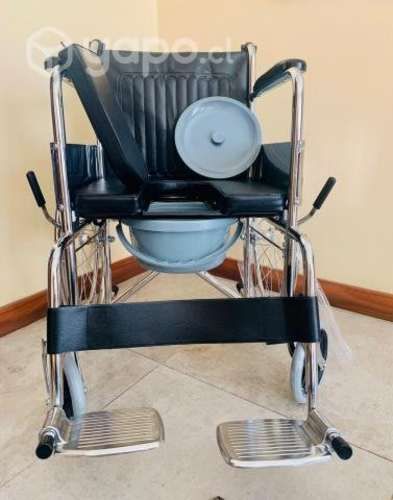 Silla de rueda con Baño