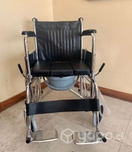 Silla de rueda con Baño