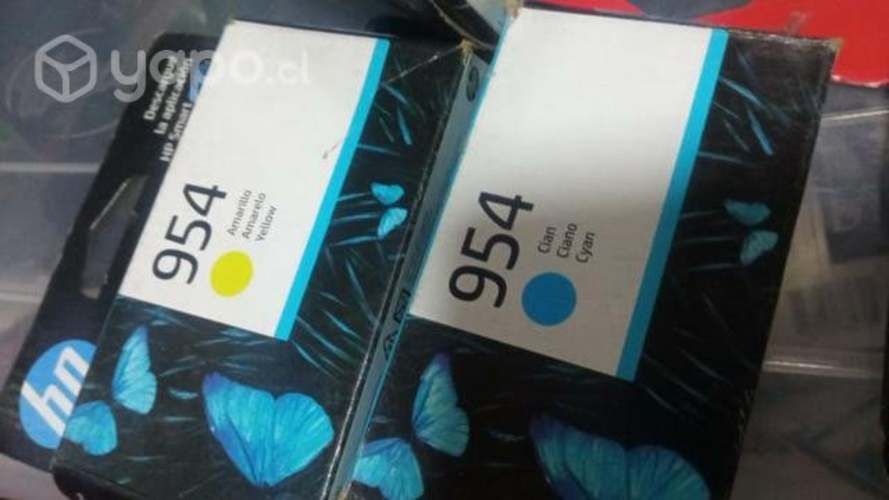 Tintas HP 954 colores originales