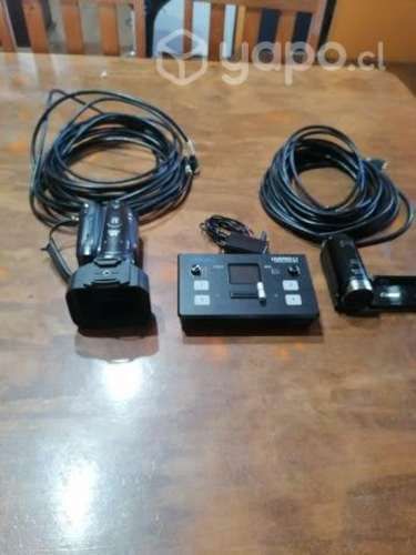 2 cám. switch de video