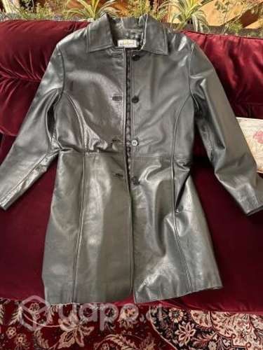 ABRIGO de cuero LEGITIMO