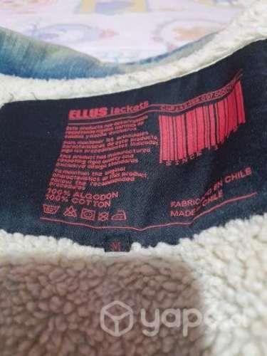 Chaqueta mezclilla poco uso m