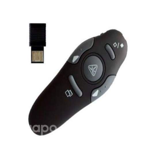 Presentador inalambrico usb, laser rojo. 5 botones