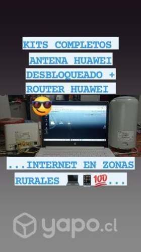 Kits (Antena Huawei B2368-57 + Router HUAWEI)
