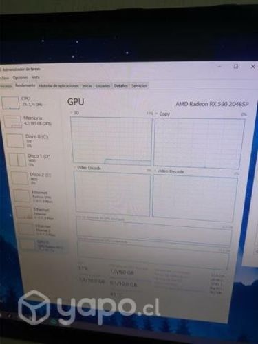 Pc gamer buen estado precio conversable