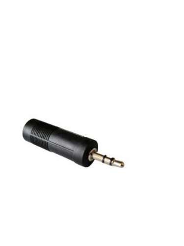 Adaptador Audio Jack 6,3 Hembra a Jack 3,5 Macho