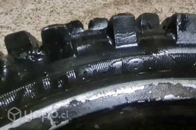 Rueda Trasera Completa Con Disco De Freno 18 Honda