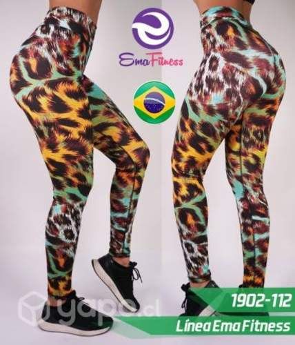 Calzas Deportivas tela Brasil