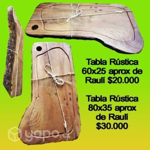 Tabla Rústica