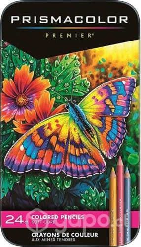 Lápices "PRISMACOLOR", caja 24 lápices