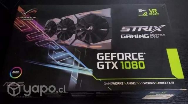 Asus GTX 1080 Rog Strix 8 GB