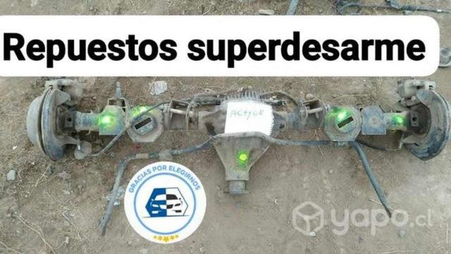 Yugo trasero ssangyong station desarmaduría