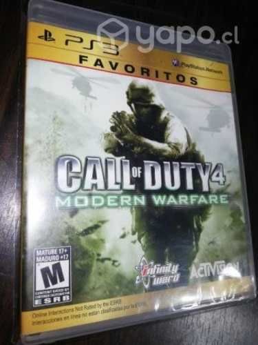 Call of duty 4. modern warfare. ps3.