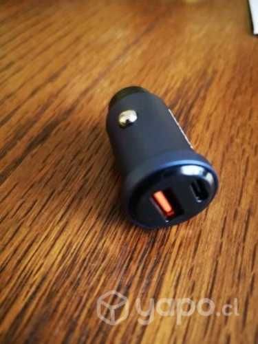 Cargador de Celular para Auto Puerto Usb A y C