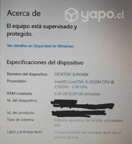 Notebook Lenovo T420 Core I5 RAM 6 Gb Hdd 500gb