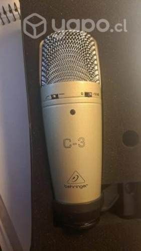 Microfono Estudio Behringer C-3 Condensador