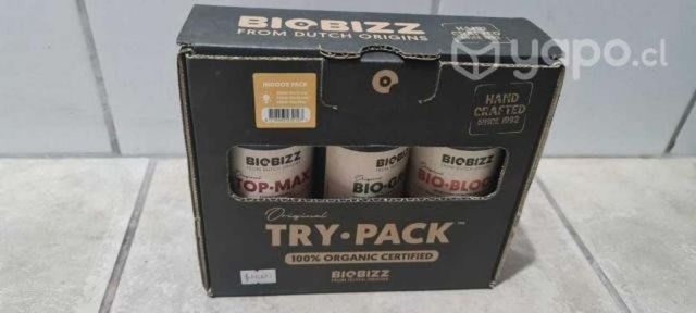 Try pack biobizz Indoor (Biogrow-BioBloom-TopMax)
