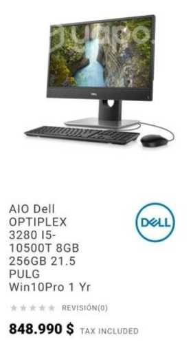 Dell Optiplex 3280 Aio Nuevo y Sellado