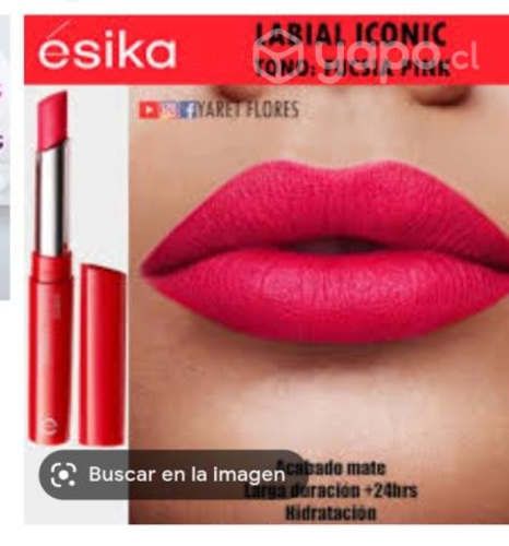 Labial fucsia pink