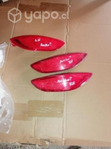 Reflectante parachoque trasero Hyundai accent