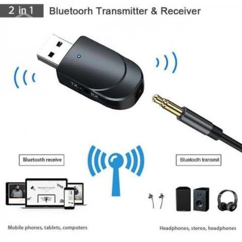 Bluetooth 2 En 1 Emisor Y Receptor 5.0. Alta Calid