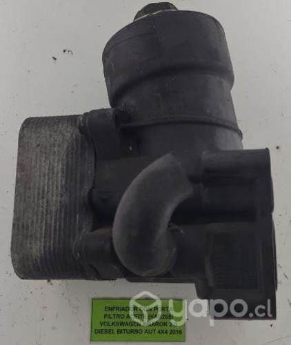 Enfriador Con Porta Filtro Aceite Volkswagen Amaro