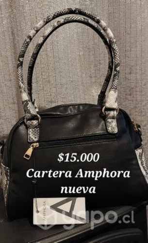 Cartera Amphora nueva