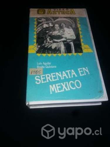 Película Serenata en México vhs