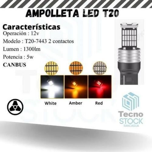 Ampelletas led T20 POSICION REVERSA FRENO