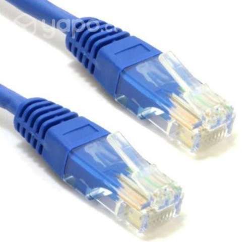 Cable patch utp cat5e 2 mts. azul