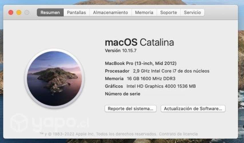 MacBook Pro 13&quot; mid 2012